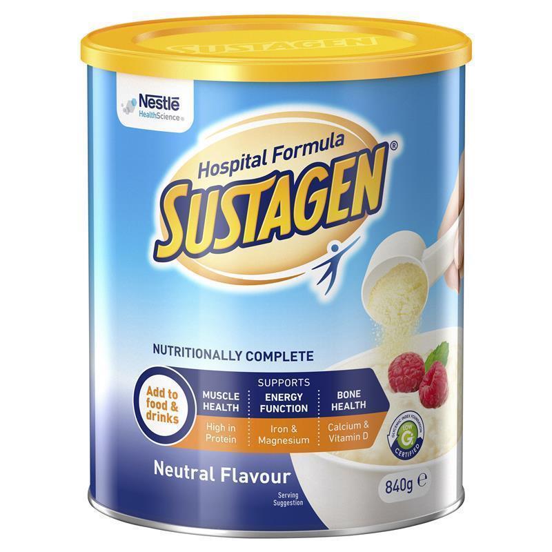 Sustagen Hospital Active Neutral 840g ea