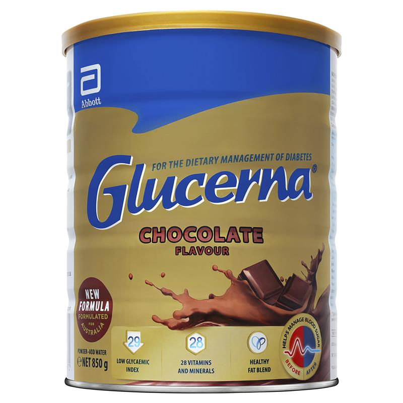 Glucerna Diabetes Chocolate Powder 850g each