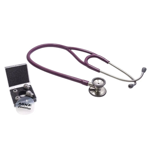 Cardiology Stethoscope W/Access Burgundy