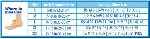 OrthoSleeve Compression Foot Sleeve