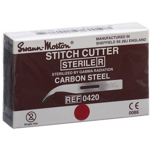 Swann-Morton Standard Stitch Cutter Sterile Box/100