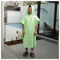 Staydry Adult Hooded Microfibre Towel Mint Green