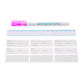 M Devices Surgical Marking Pen Regular Tip 1.0mm Line Width Ruler And Labels