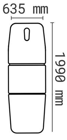 AllCare 3 Section Motor Treatment Table