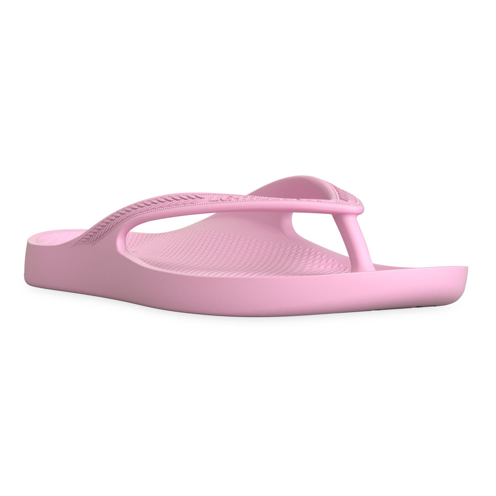 LightFeet Arch Support Flip Flops/Thongs - Pink