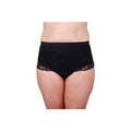 Suportx Female Hernia Support Girdles with Lace Small Low Waisted 91-99cm Black