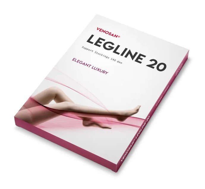Venosan Legline 20 C/T Black Small