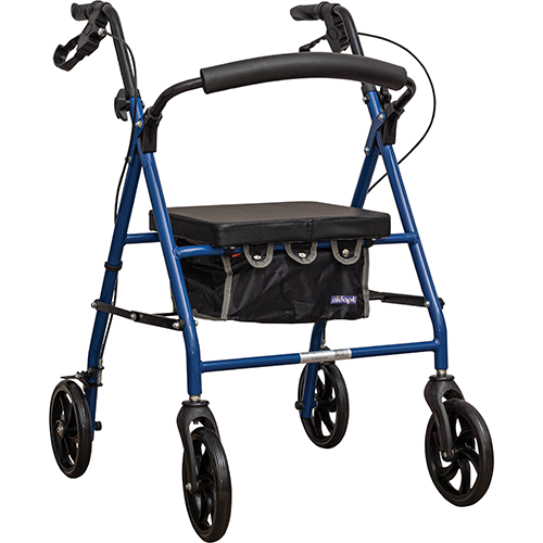 Rollator Aidapt 8" Castor - Blue