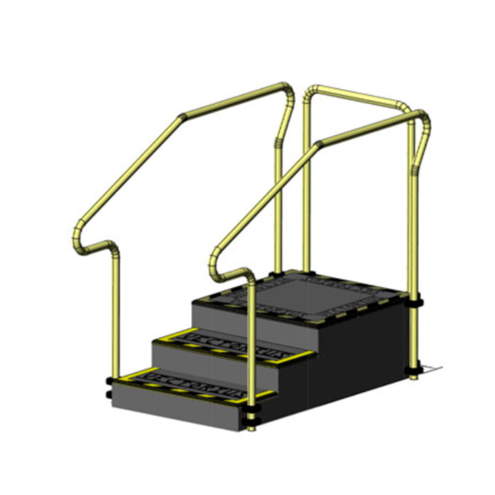 Vectorius 3 Up And Back Stairs