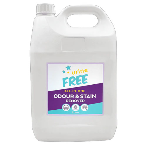 All In One Urine Odour And Stain Remover Large Refill Bottle 5 Litres