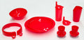 YDL122 STANDARD TABLEWARE SET - RED