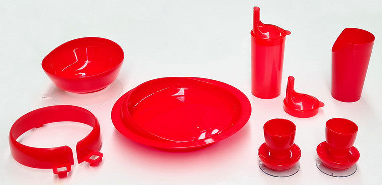 YDL122 STANDARD TABLEWARE SET - RED