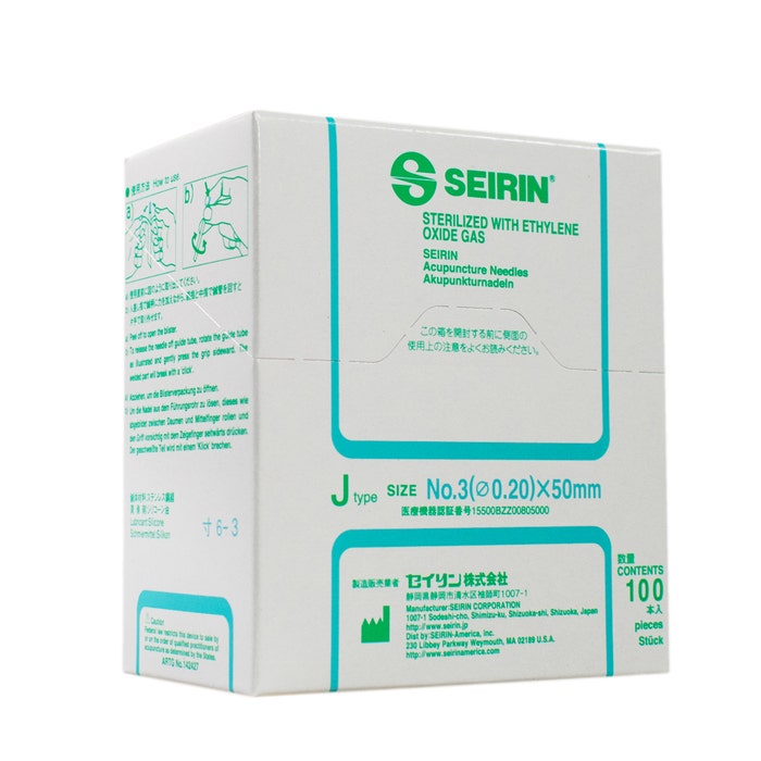 SEIRIN J Type Acupuncture Needles