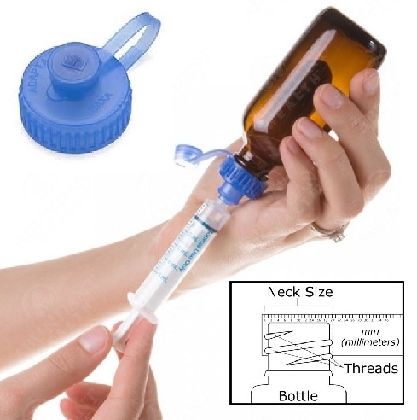 adapta cap elvax / long neck / f-28mm / pkt/10