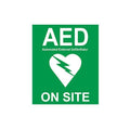 aed defib sticker / each