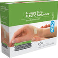 aeroplast standard plastic strip dressing / 7.2cm x 1.9cm / box of 100