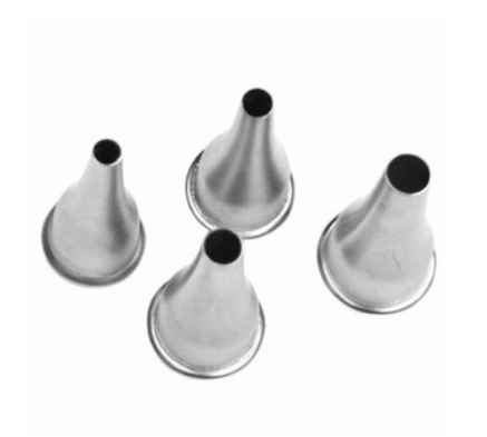 ear speculum gruber / metal / autoclavable / pkt/4