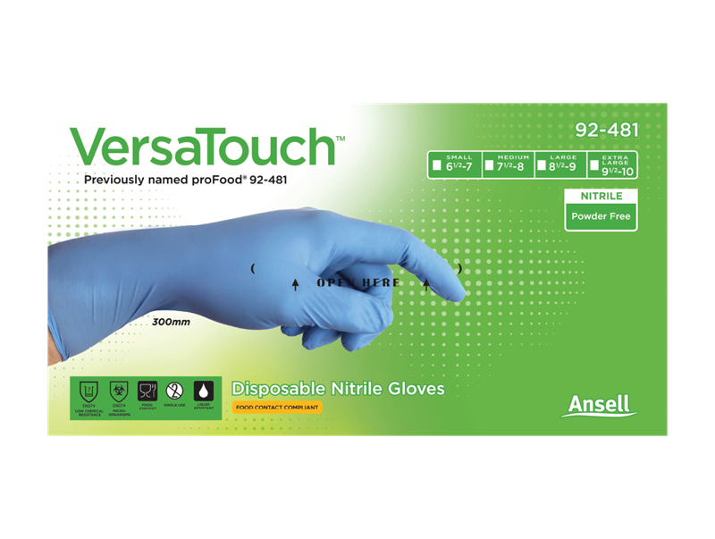 Gloves VersaTouch Small 100's