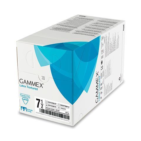 ansell gammex latex textured powder-free surgical gloves