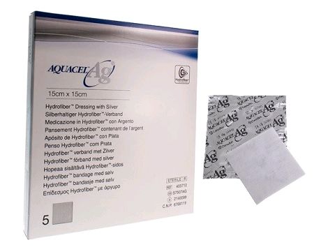 aquacel ag+ extra 15 x 15cm / box of 5