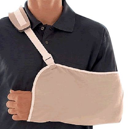 arm sling with pouch -  adult