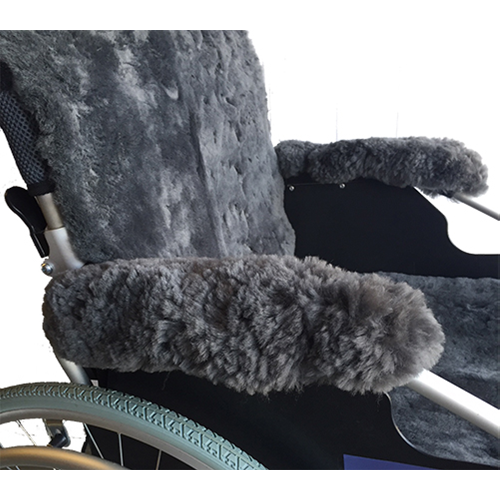 Sheepskin Wheelchair Armrest Cover