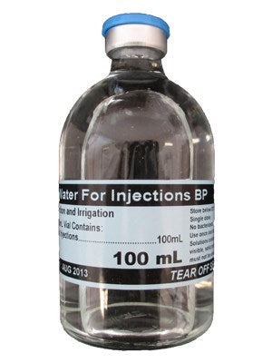 Water for Injection/Irrigation 100mL