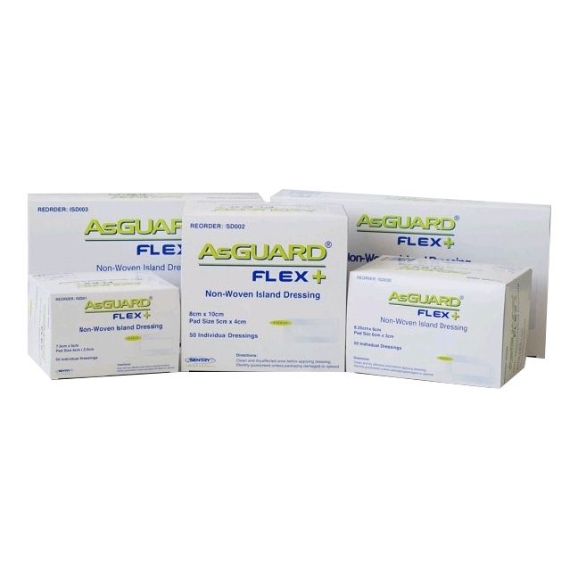 asguard flex+ non-woven island dressing