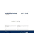 MEDITRAX Surgery Module Sterilizer Log Book