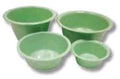 autoplas wash bowl / green / 305 x 89mm / 3500ml / each