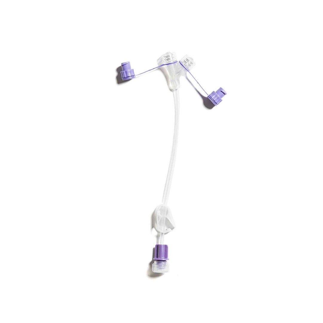avanos 2 port y extension set with enfit connectors