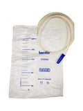 bard bag urine drain / 2000ml / n/s overnight / 100cm / no outlet / each