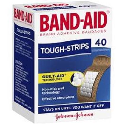 band aid tough strip fabric / box of 40