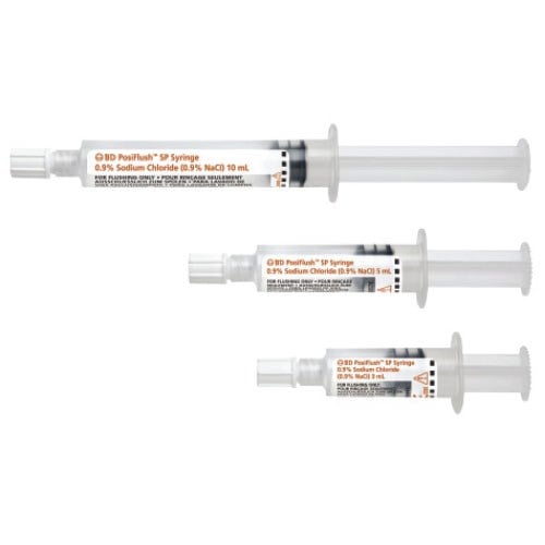 BD PosiFlush™ Pre-Filled Saline Syringe 5ml Box/30