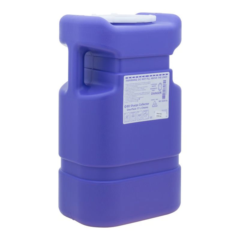 bd cytotoxic container / 17l