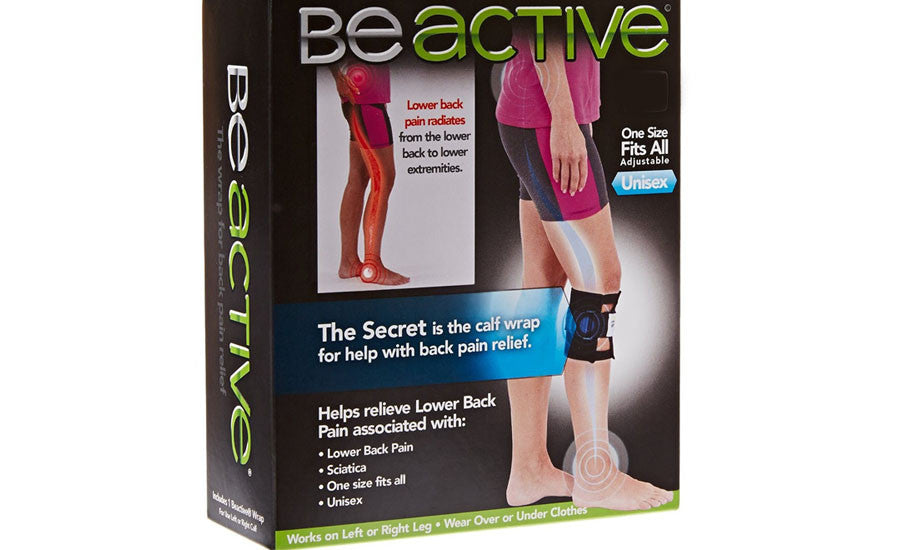 Be active Brace Pressure Pad Leg Brace for Back Pain beactive