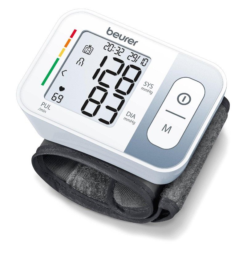 beurer wrist blood pressure monitors