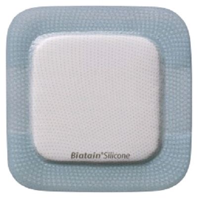biatain silicone adh / 12.5 x 12.5cm / box of 10