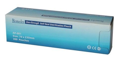 AUTOCLAVE 135X283MM POUCH S/SEAL 200's