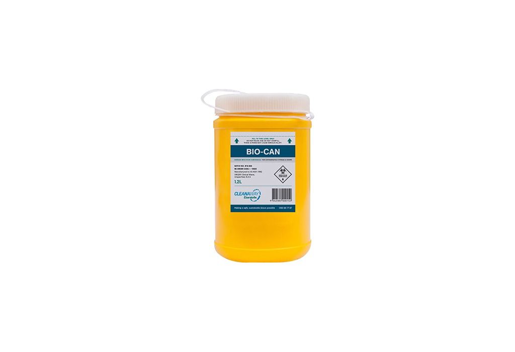 bio-can sharps container / 1.2l / each