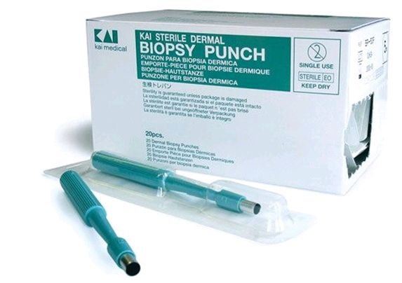 kai disposable biopsy dermal punches / sterile / each