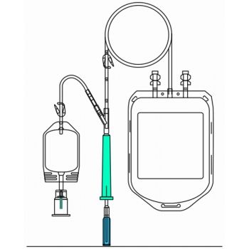 blood bag compoflex single / 450ml / each