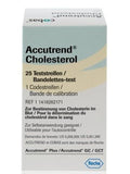 Cholesterol Total Level Test Strips 25 Accutrend Self Testing
