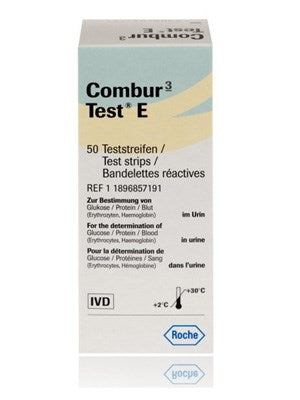 Combur 3-Test® E Strips Box/50