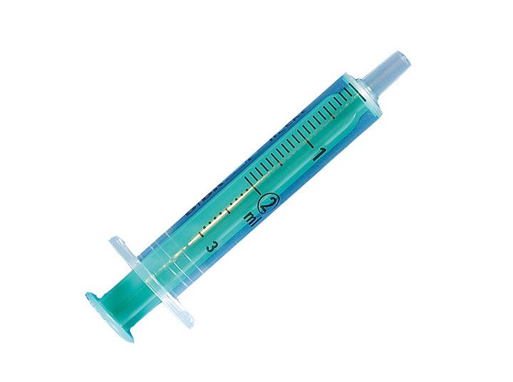b braun injekt solo syringe / 2ml injection / luer lock bd / box 100