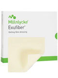 Exufiber Gelling Fibre Dressing 15x15cm - Box/10