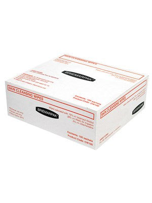ALCOHOL WIPES 70% 2% CHLORHEX - Ctn/100