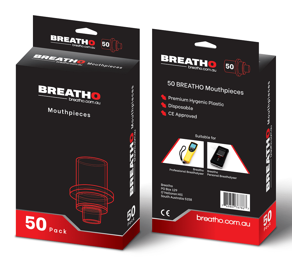 breatho mouthpieces / box of 50