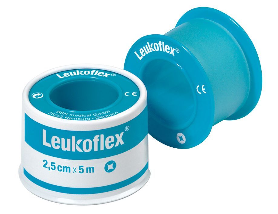 leukoflex waterproof / transparent / non-porous tape / 5m / single roll
