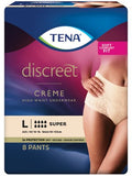 TENA Pants Women Discreet Crème Large - Ctn/16